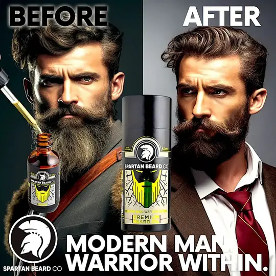 𝗦𝗣𝗔𝗥𝗧𝗔𝗡 𝗕𝗘𝗔𝗥𝗗™ Oil (80% OFF - Pesanan Pertama)