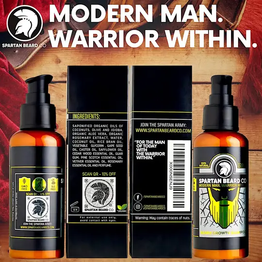 𝗦𝗣𝗔𝗥𝗧𝗔𝗡 𝗕𝗘𝗔𝗥𝗗™ Shampoo (80% OFF - Pesanan Pertama)